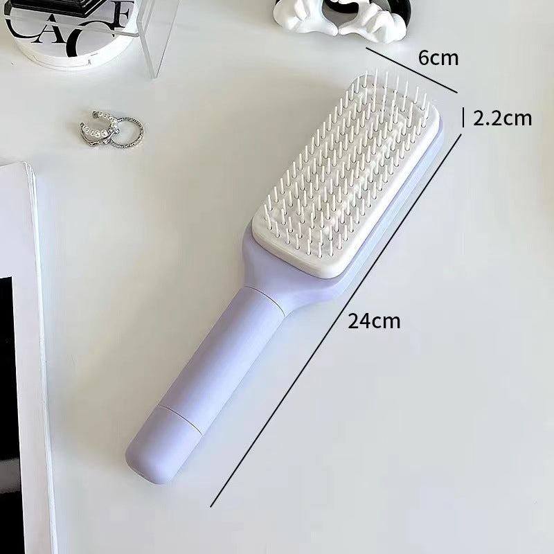 Never pull hair out of your brush again - clean in 2 seconds