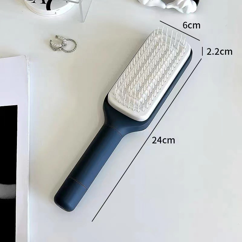 Never pull hair out of your brush again - clean in 2 seconds