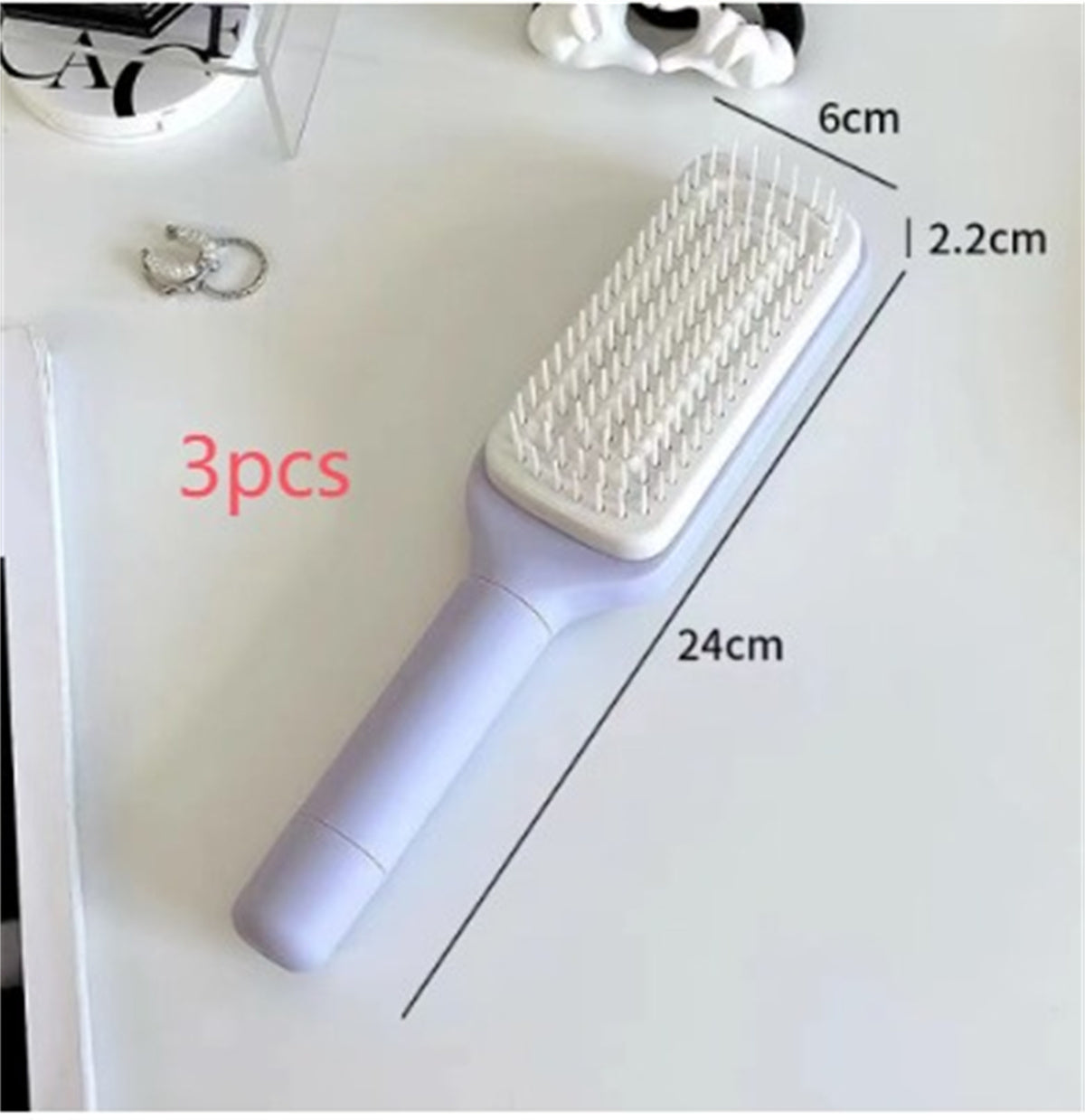 Never pull hair out of your brush again - clean in 2 seconds